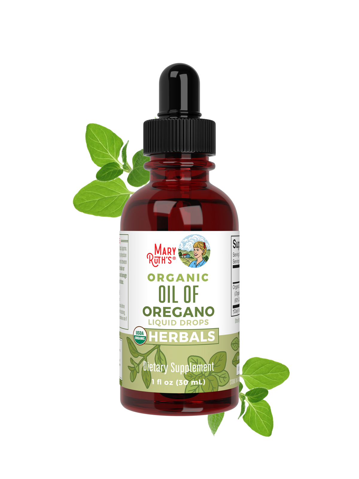 Oil of Oregano Liquid Drops 1oz Unflavored