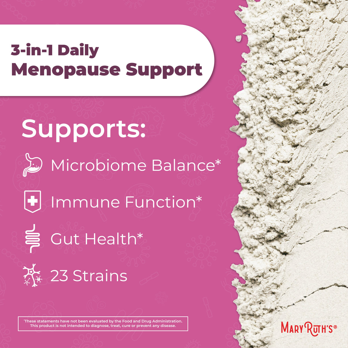 3-in-1 Menopause Support Powder Supports