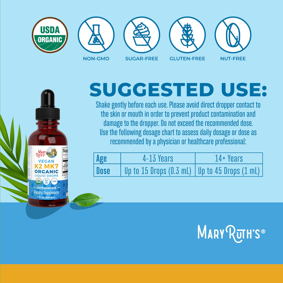K2 (MK7) Organic Drops