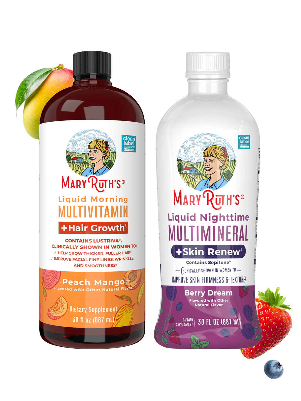 AM & PM Routine + Hair Growth & Skin Support2