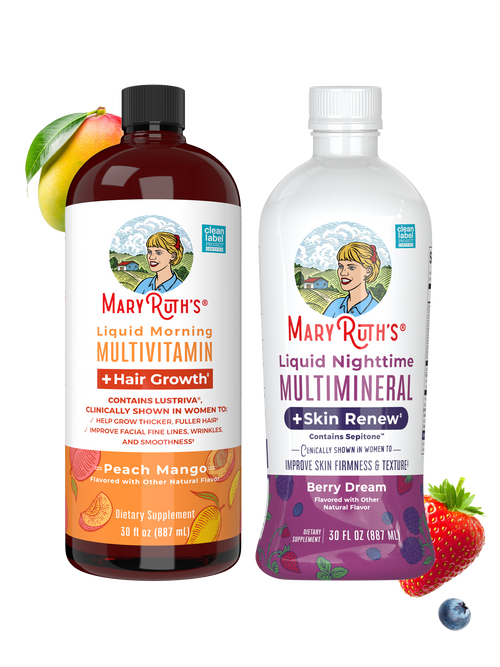 AM & PM Routine + Hair Growth & Skin Support2