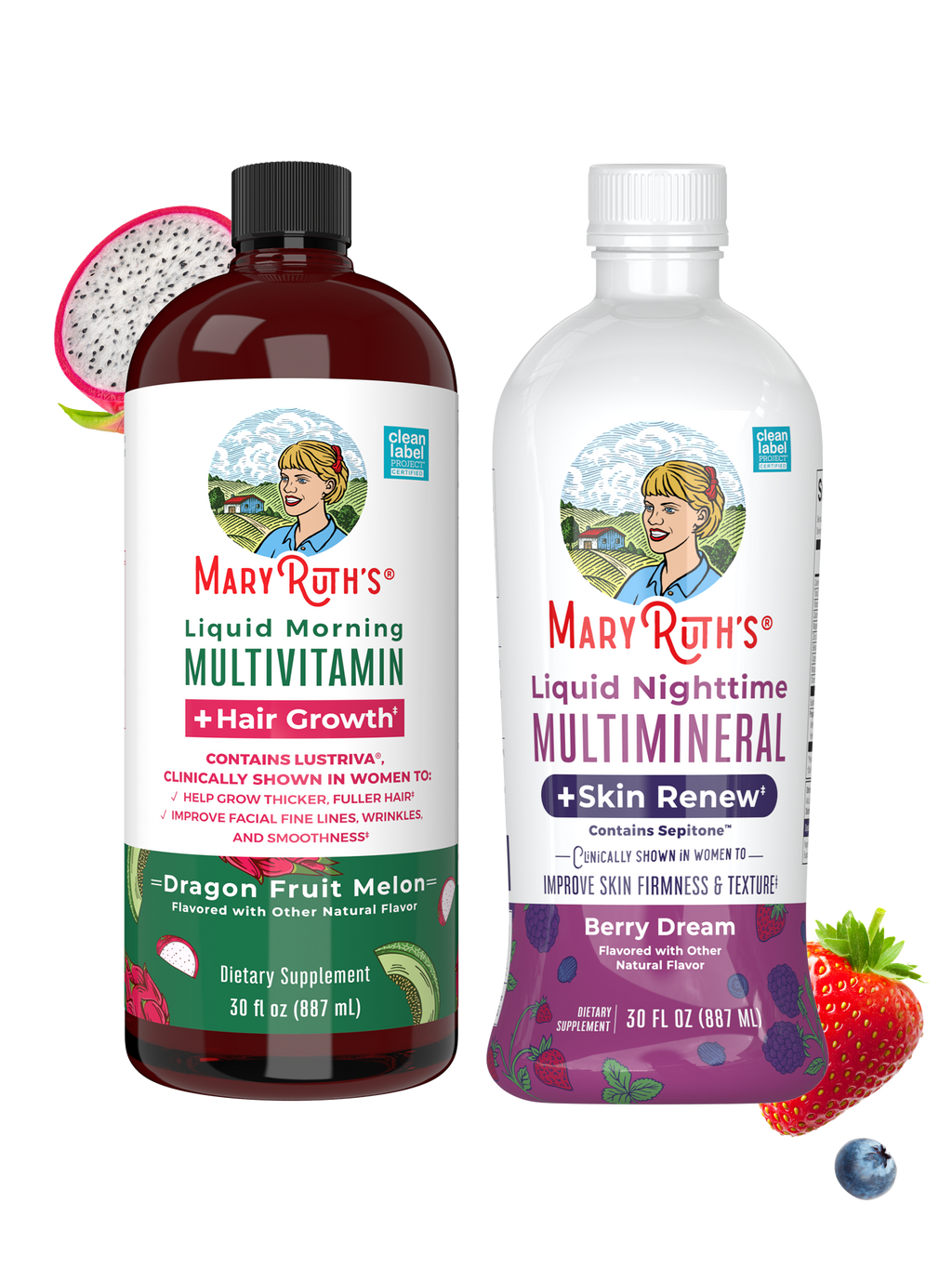 AM & PM Routine + Hair Growth & Skin Support