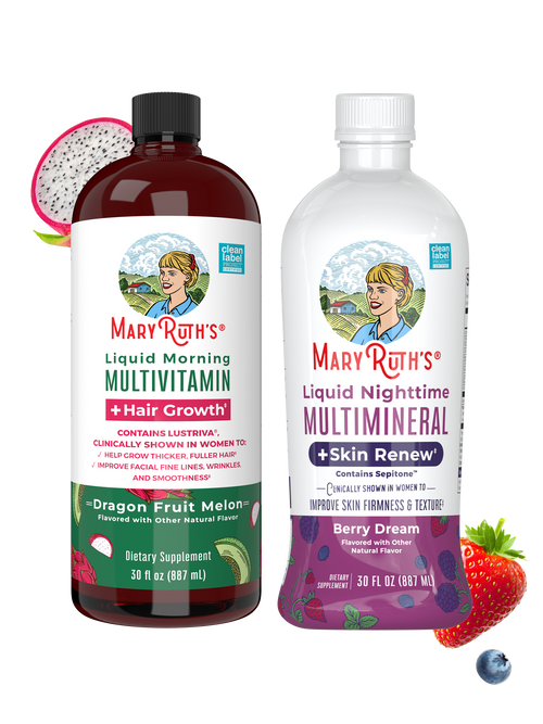 AM & PM Routine + Hair Growth & Skin Support