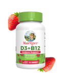 D3 B12 Gummies Strawberry 60ct