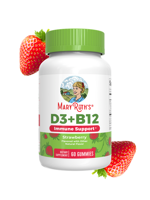 D3 B12 Gummies Strawberry 60ct
