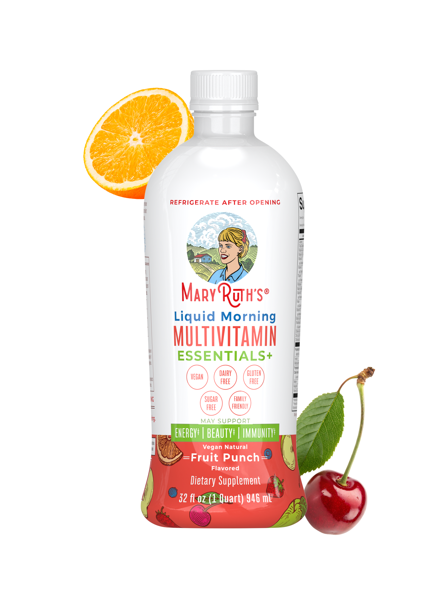 Liquid Morning Multivitamin Essentials+