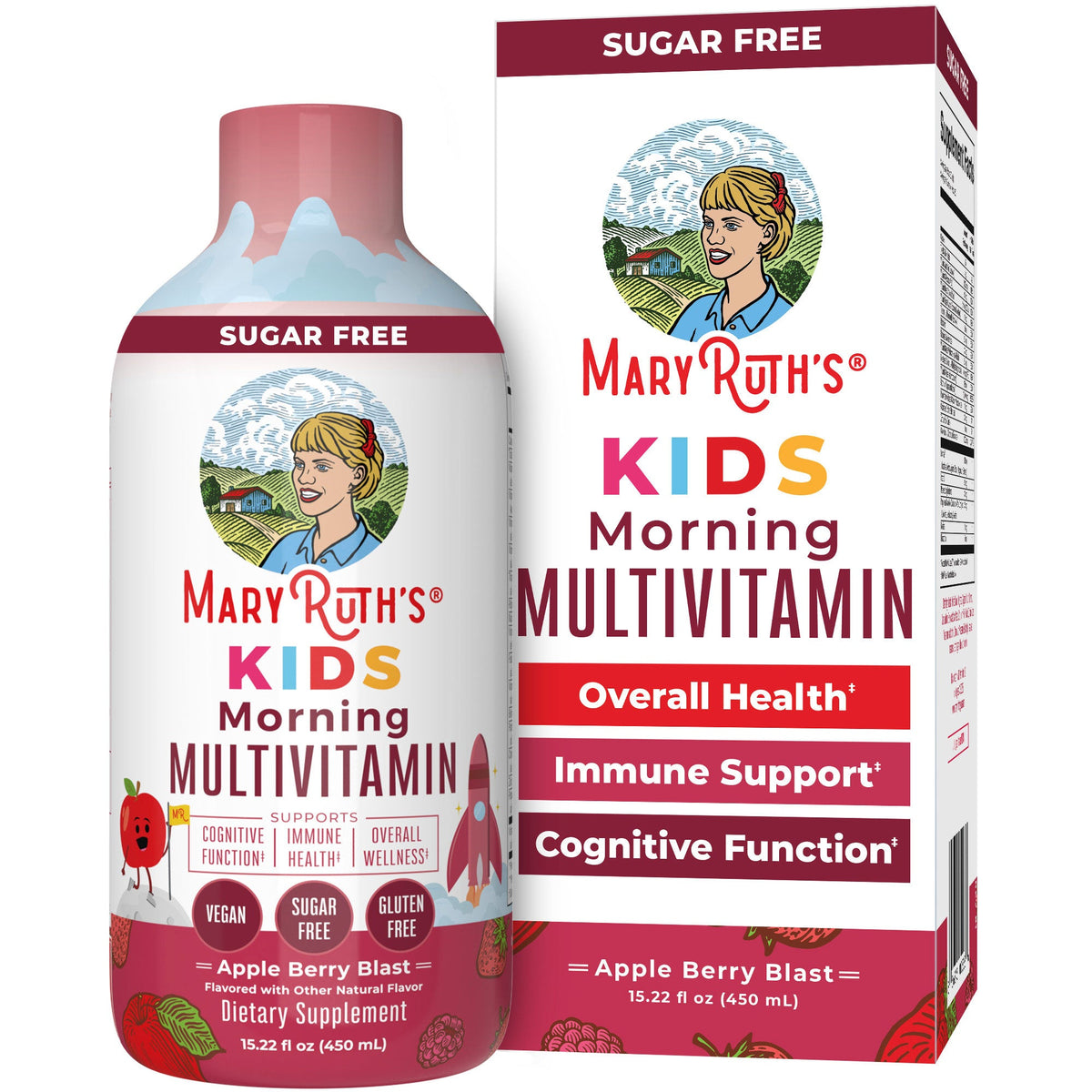 Kids Liquid Triad Of Health Kids Liquid Morning Multivitamin 15oz