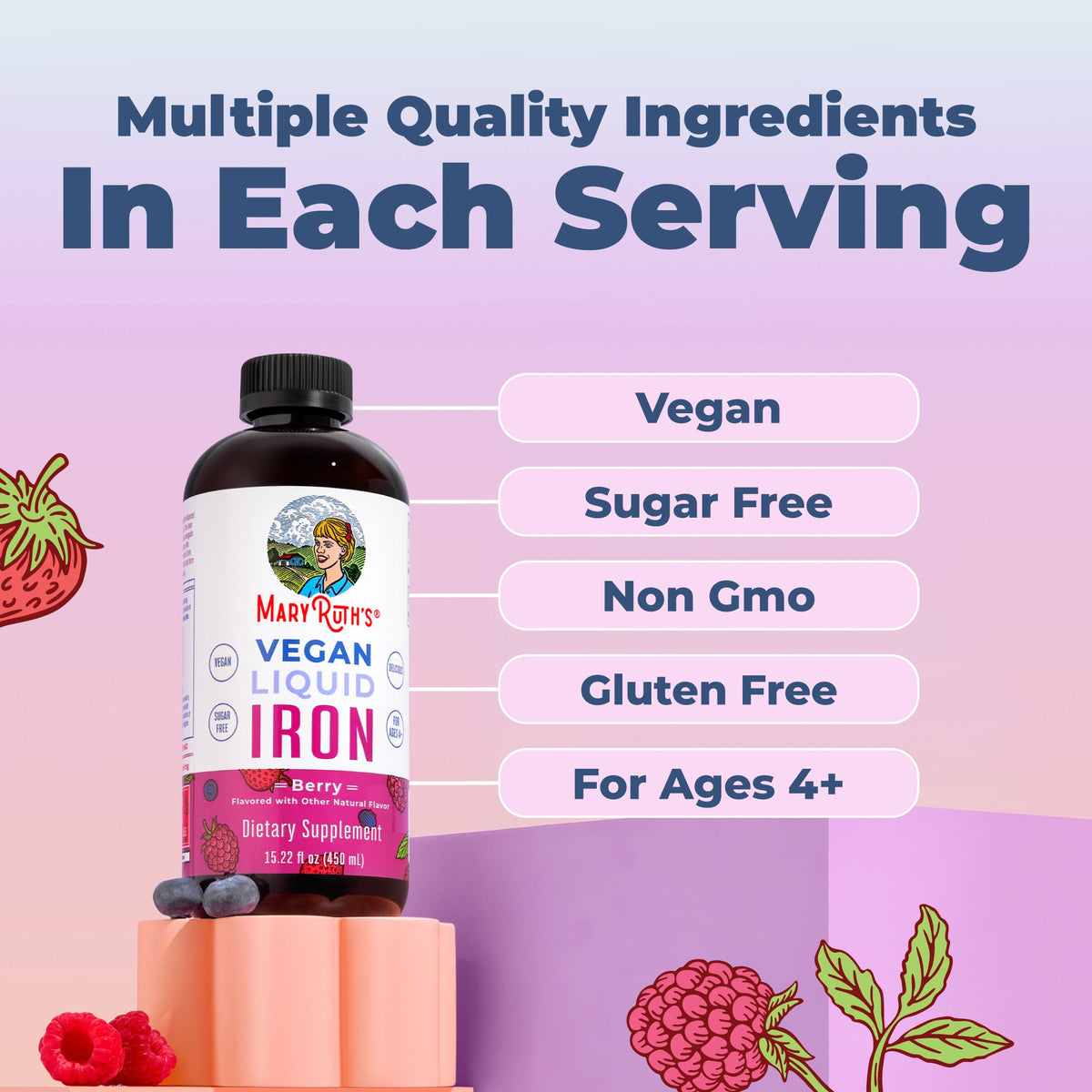 Liquid Iron Berry 15oz Ingredients