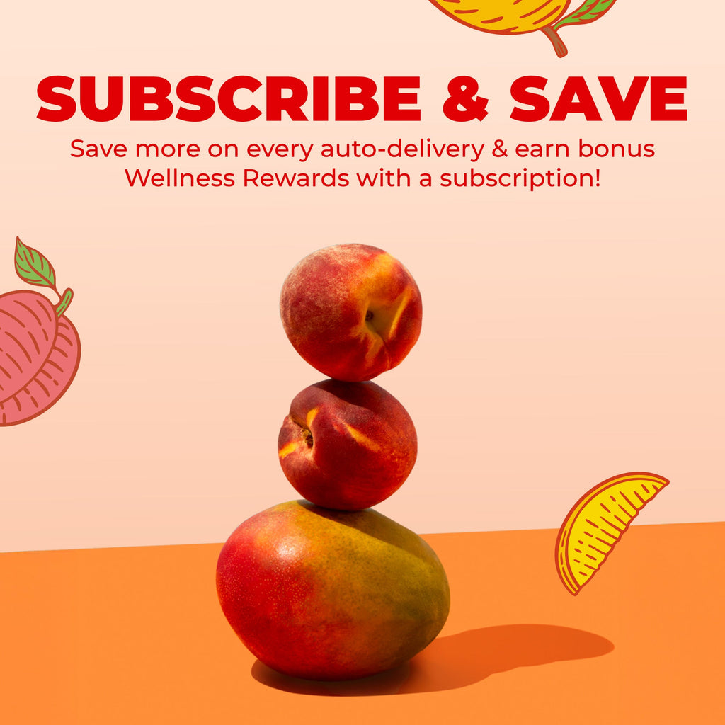 Liquid Morning Multivitamin + Hair Growth 15oz Peach Mango Subscrive & Save