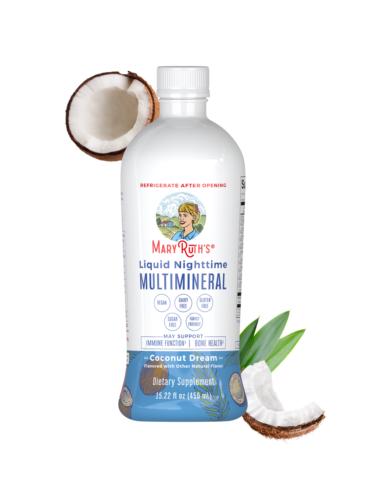 Liquid Nighttime Multimineral 15oz Coconut