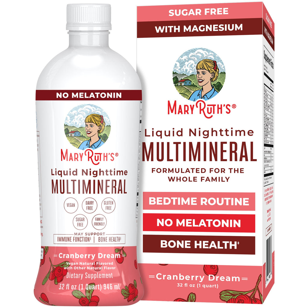 Liquid Nighttime Multimineral 32oz Cranberry