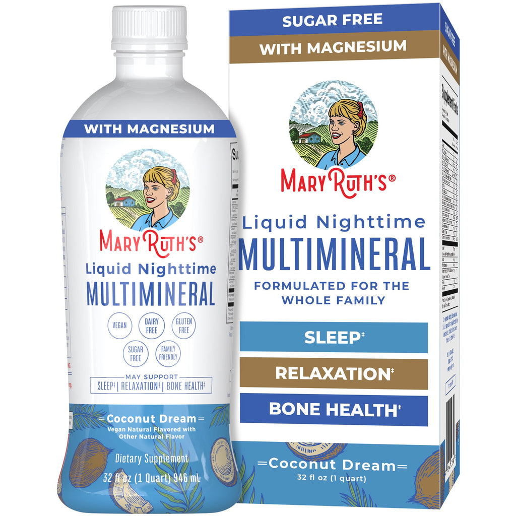 Liquid Nighttime Multimineral Triad Of Health Bundle 32oz Coconut Dream