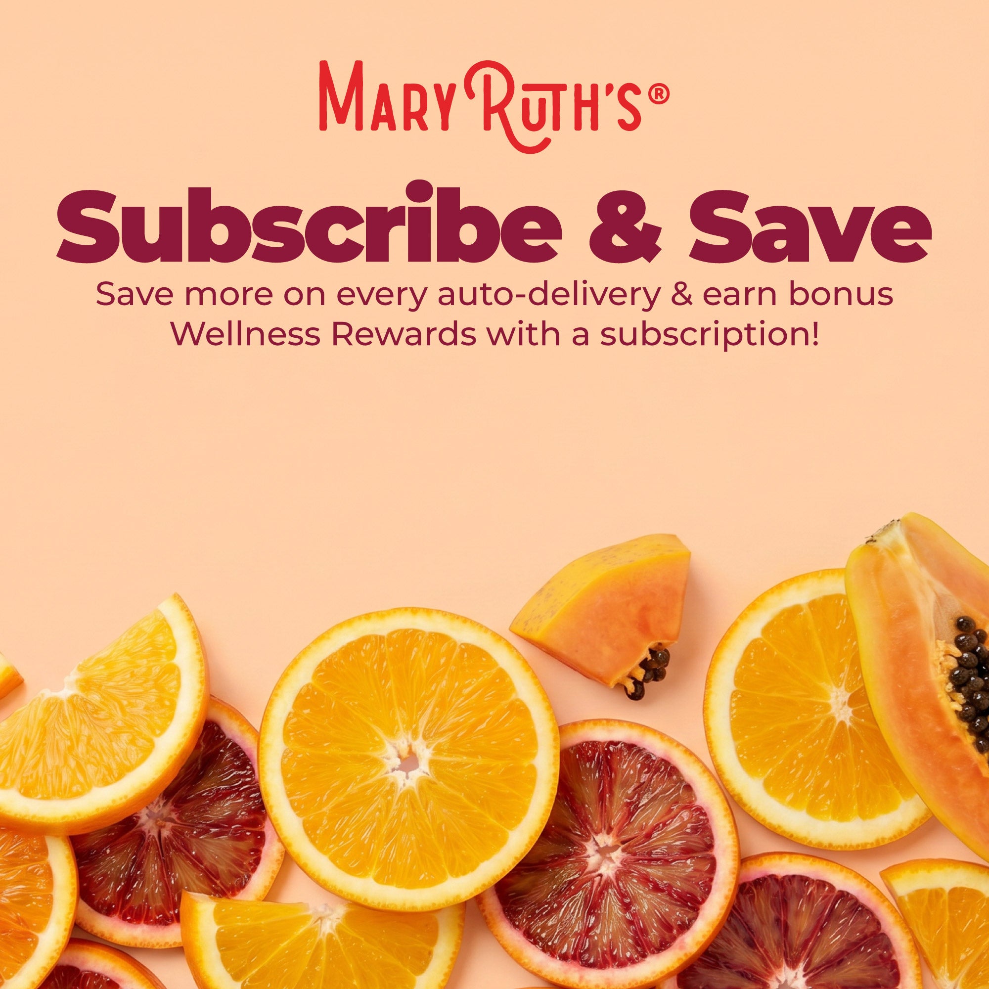 Men's Multivitamin Gummies Papaya Orange 60ct Subscribe & Save