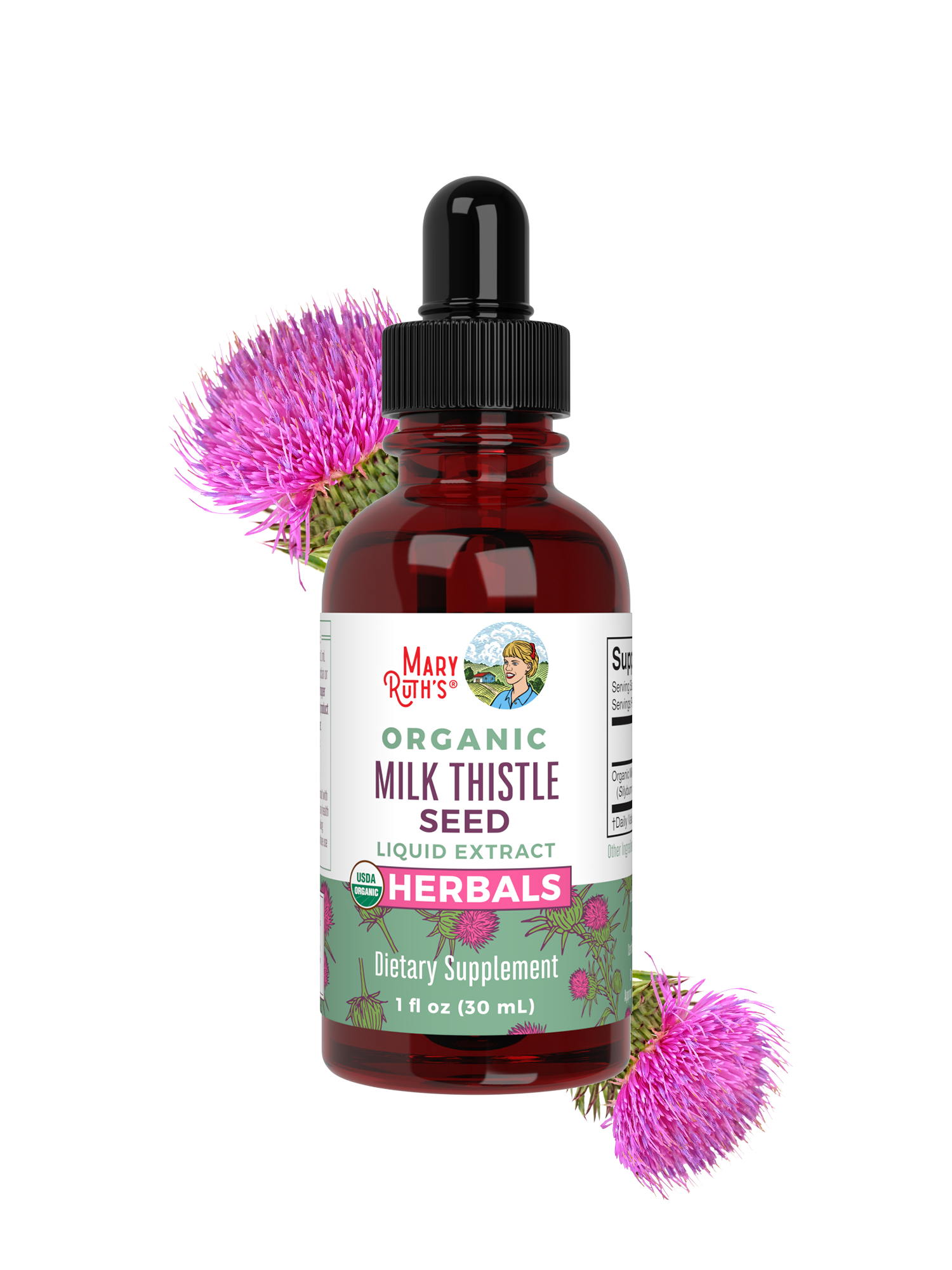 Organic Milk Thistle Seed Liquid Drops