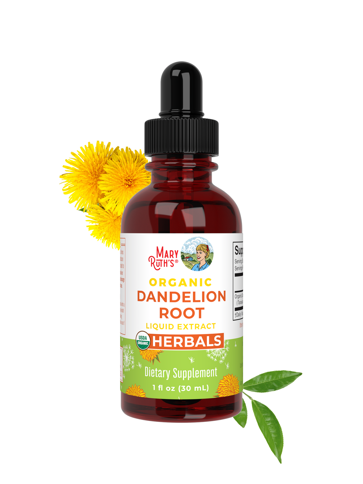 Organic Dandelion Root Liquid Extract 1oz