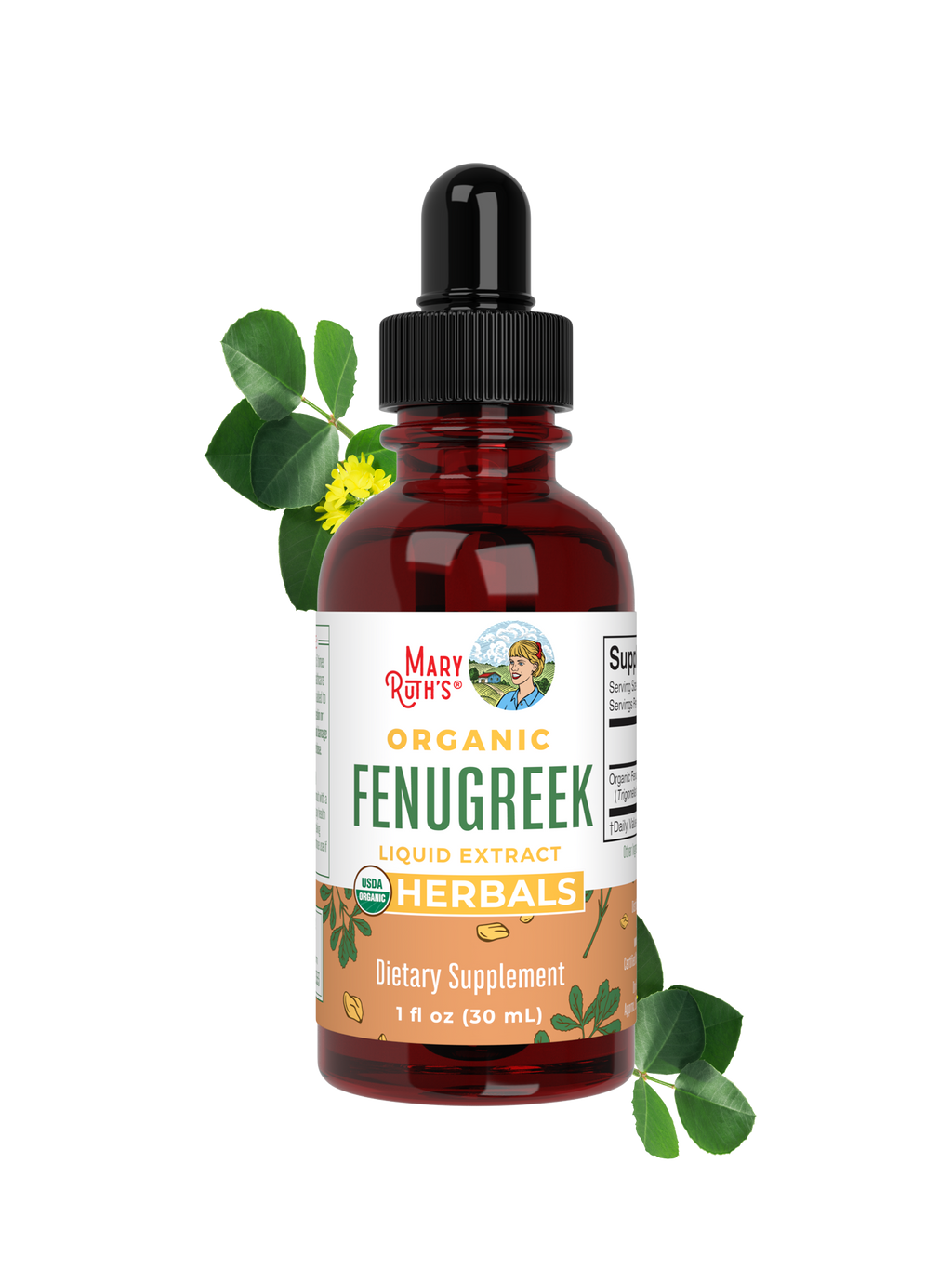 Organic Fenugreek Seed Liquid Extract 1oz