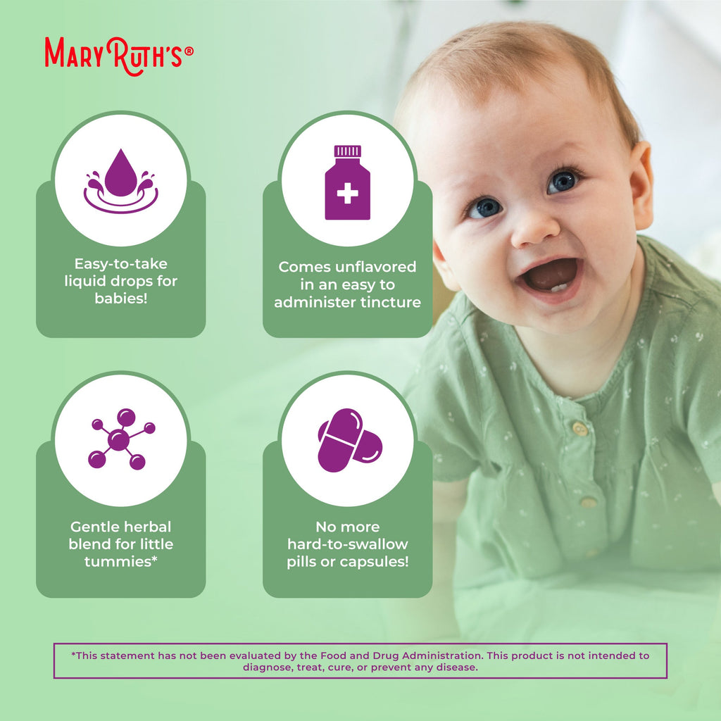 Organic Gripe Water Liquid Drops 4oz Benefits