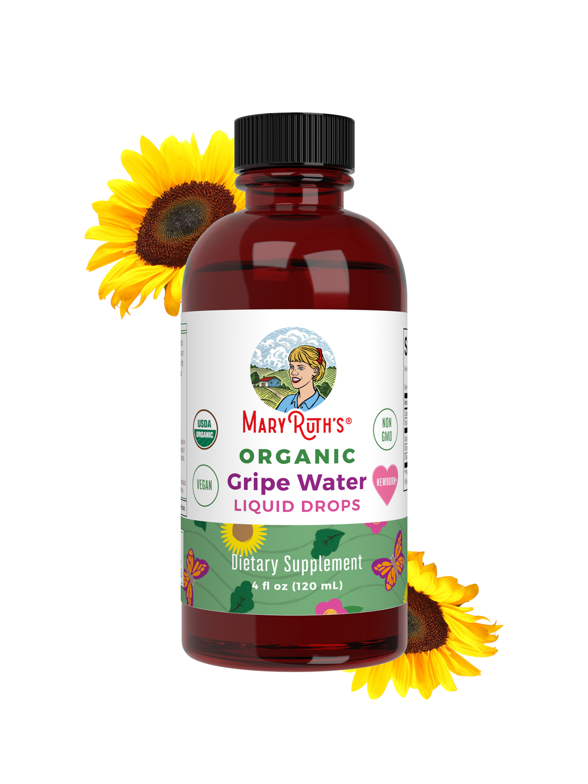 Organic Gripe Water Liquid Drops 4oz