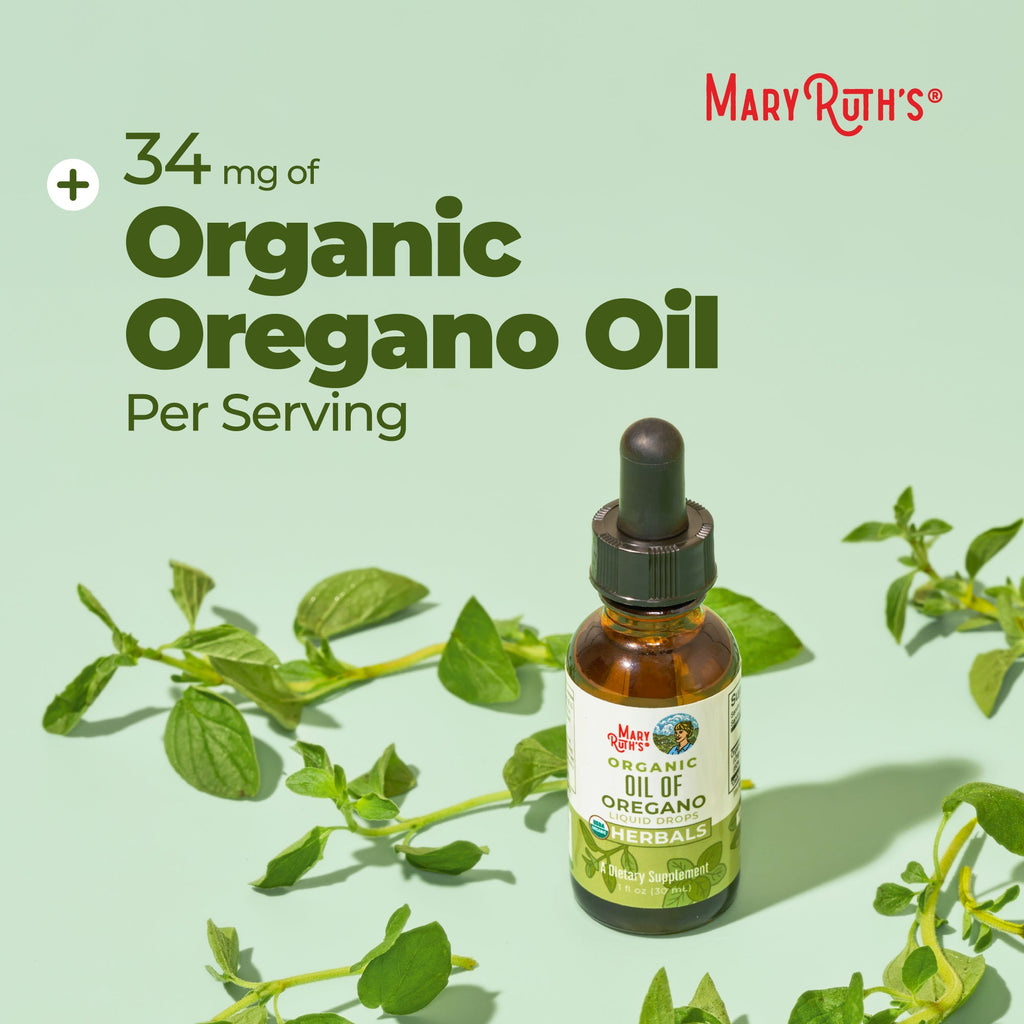 Organic Oil of Oregano Liquid Drops 1oz Unflavored Ingredients 2
