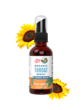 Organic Throat Spray 1oz Unflavored