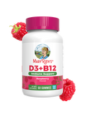 Sugar-Free D3 + B12 Gummies 60ct Raspberry 