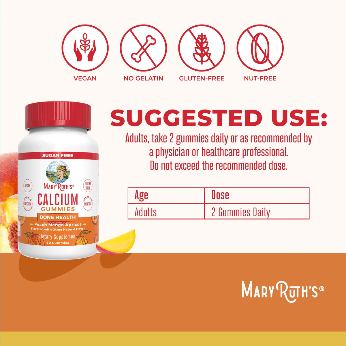 Calcium Gummies Suggested Use