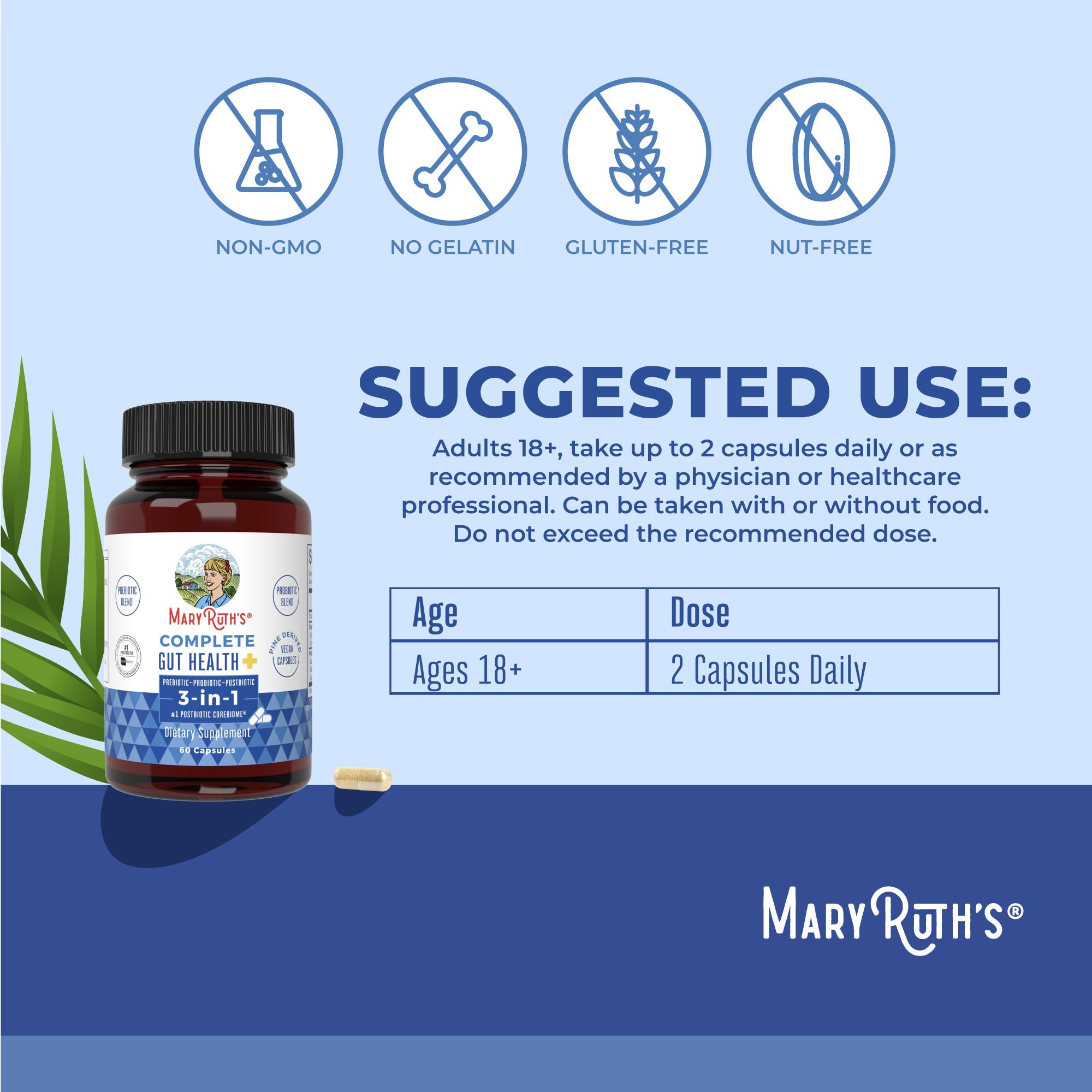 Complete Gut Health+ Suggested Use
