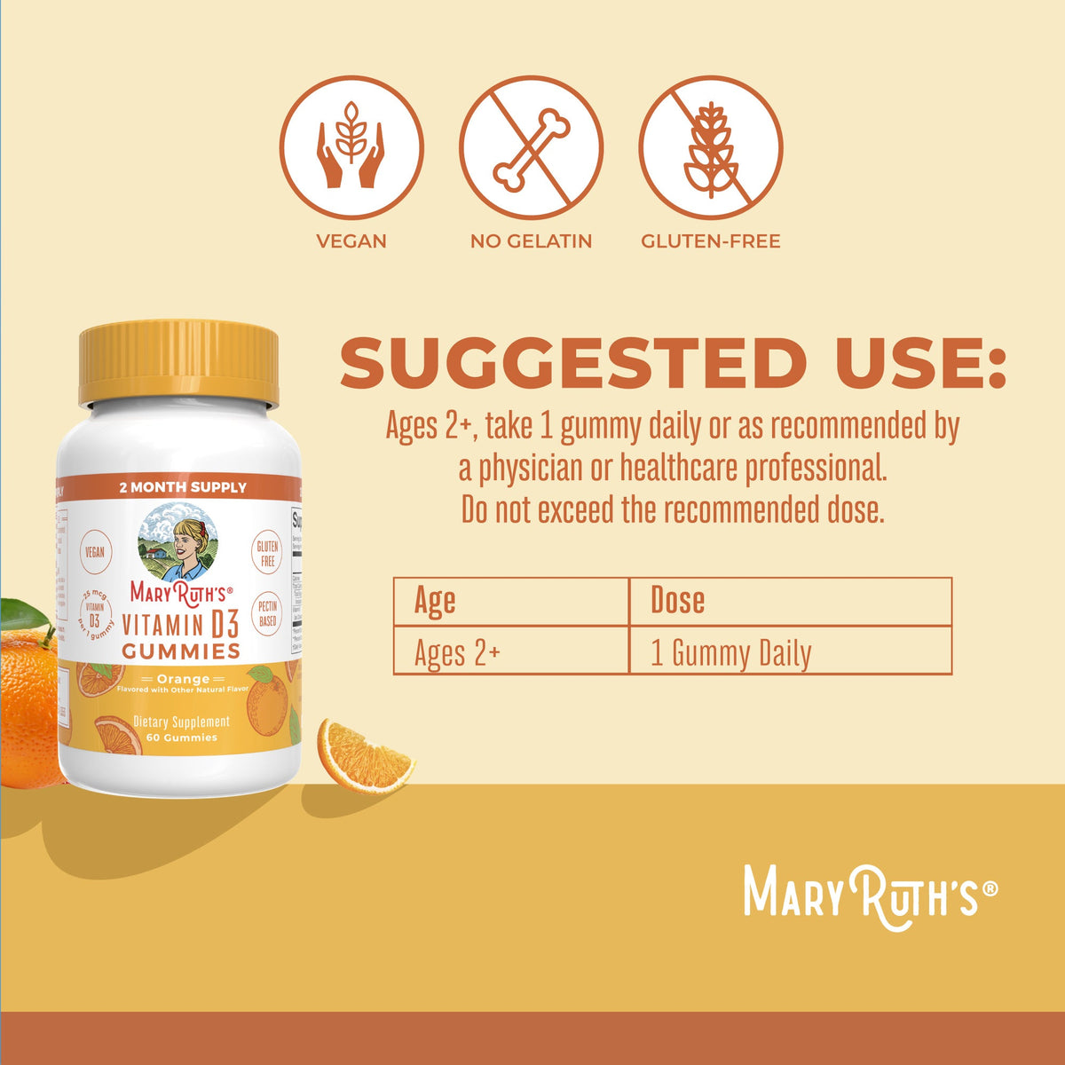 D3 Gummies Suggested Use