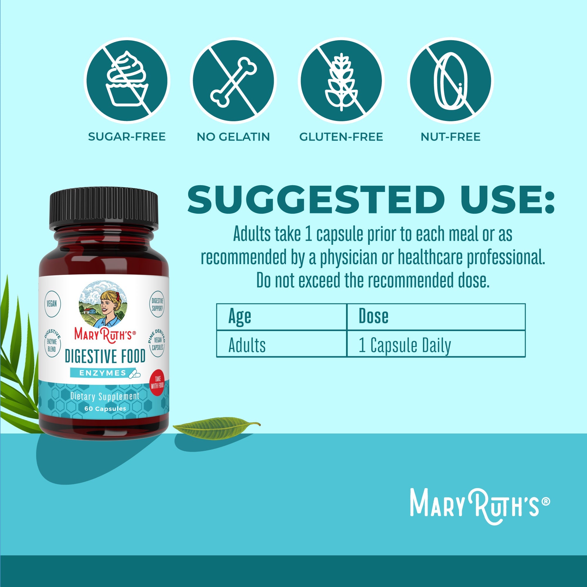 Digestive Food Enzymes Suggested Use