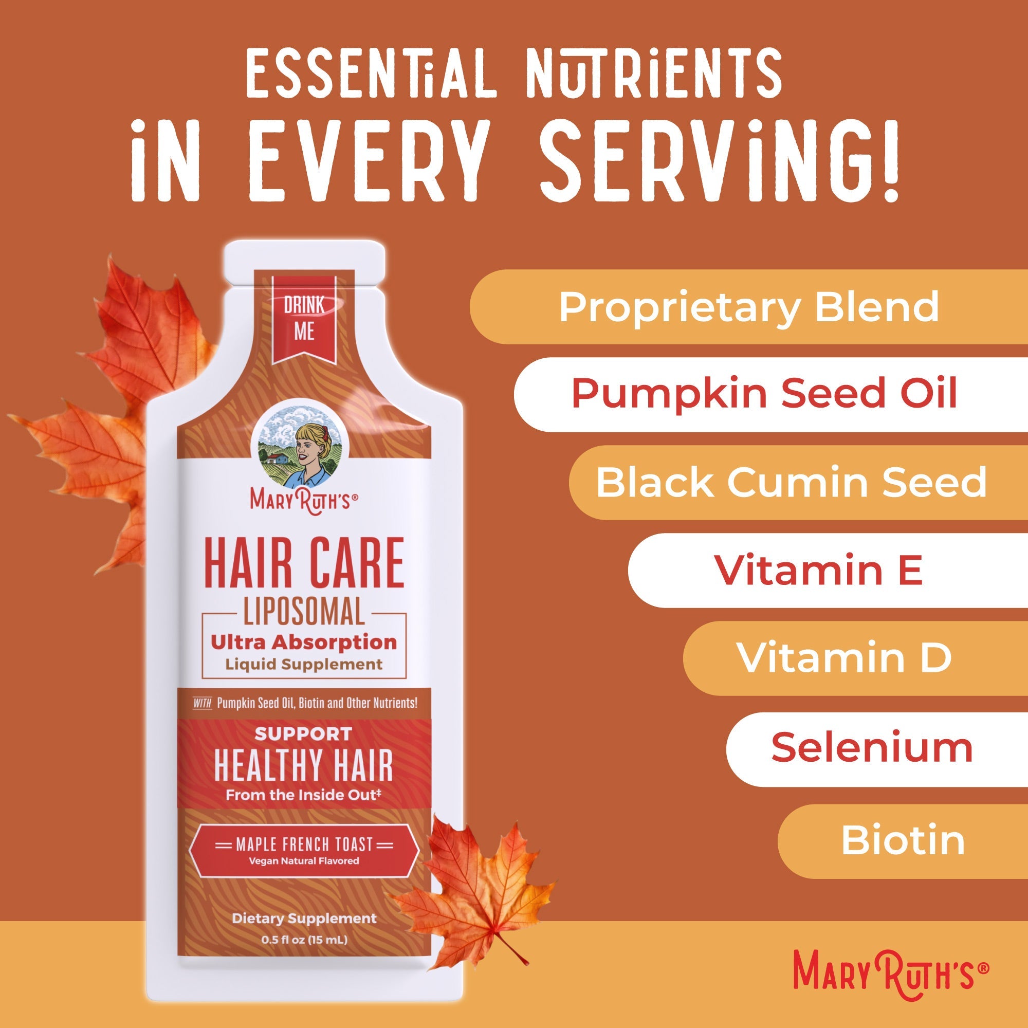 Hair Care Liposomal Pouches Ingredients