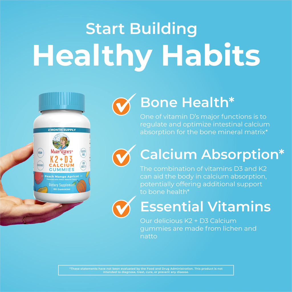 K2 + D3 Calcium Gummies Healthy Habits