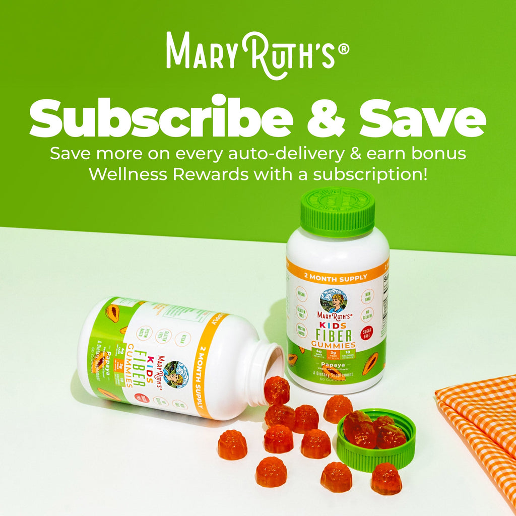 Kids Fiber Gummies Papaya 60ct Subscribe & Save