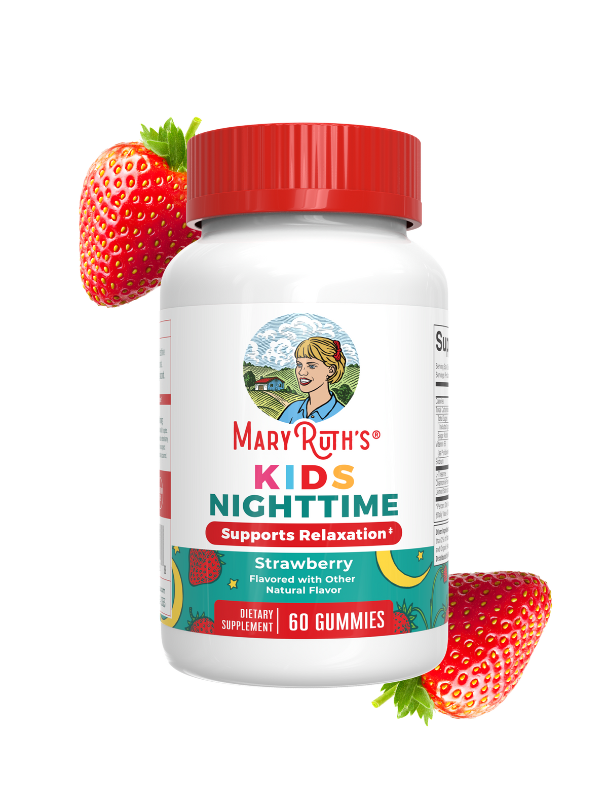 Kids Nighttime Gummies Strawberry 60CT