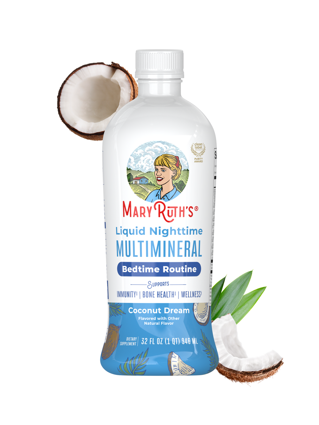 Liquid Nighttime Multimineral (Coconut) 32oz