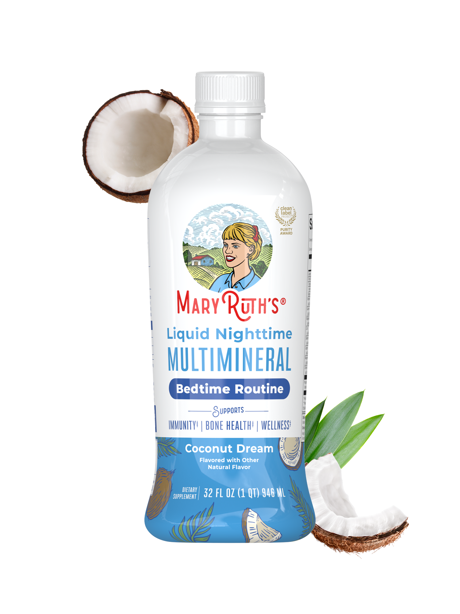 Liquid Nighttime Multimineral (Coconut) 32oz