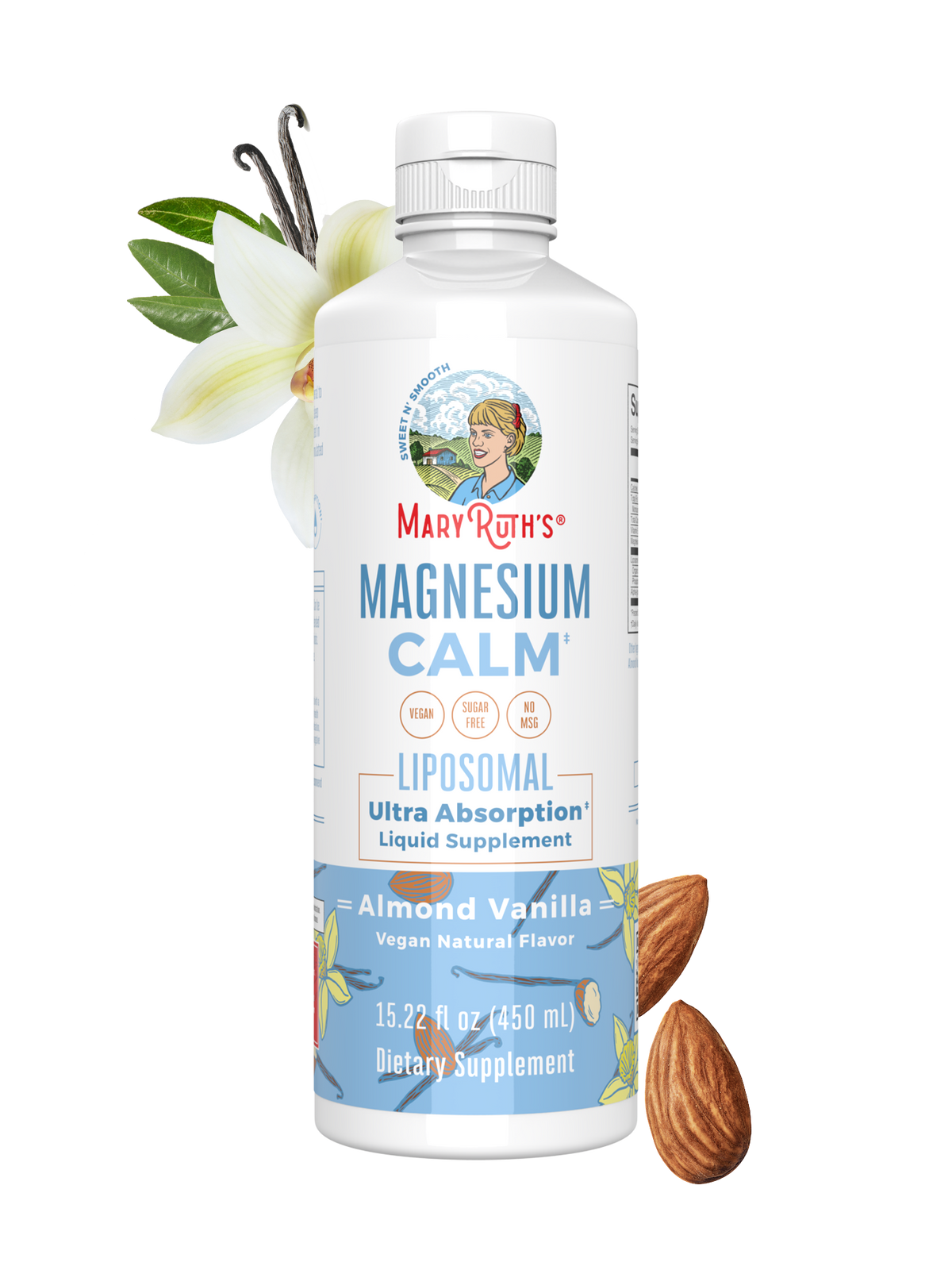 Magnesium Calm Liposomal Almond Vanilla 15oz