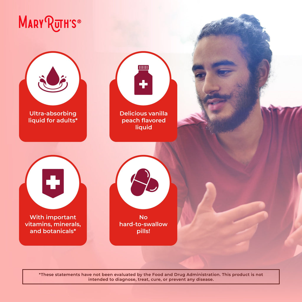 Men’s Organic Multivitamin Liposomal 15oz Benefits