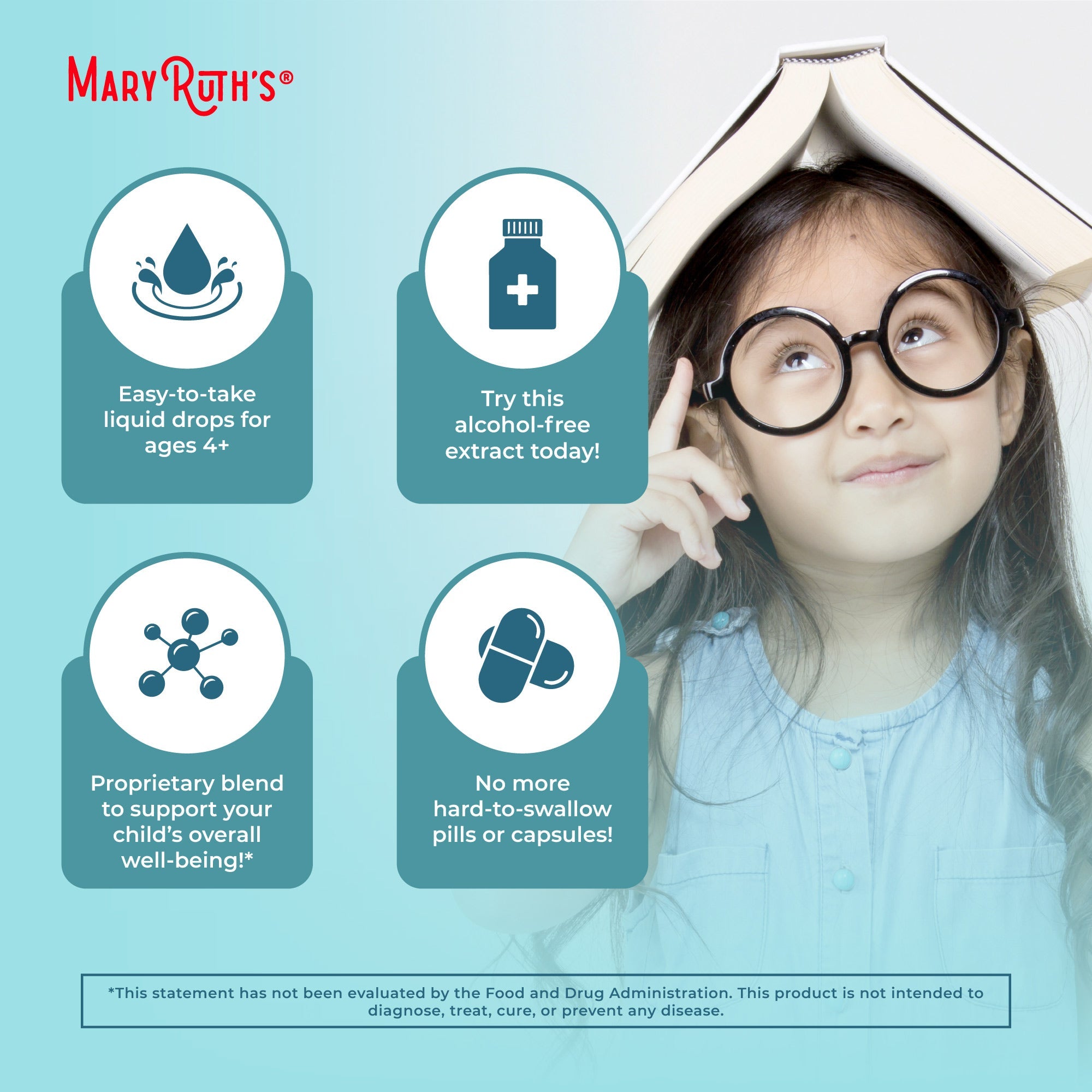 Organic Kids Focus & Attention Liquid Drops Benefits