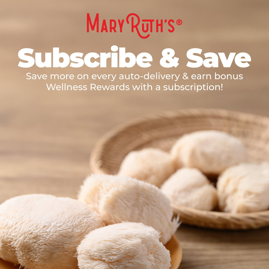 Organic Lion’s Mane Liquid Drops 1oz Subscribe & Save