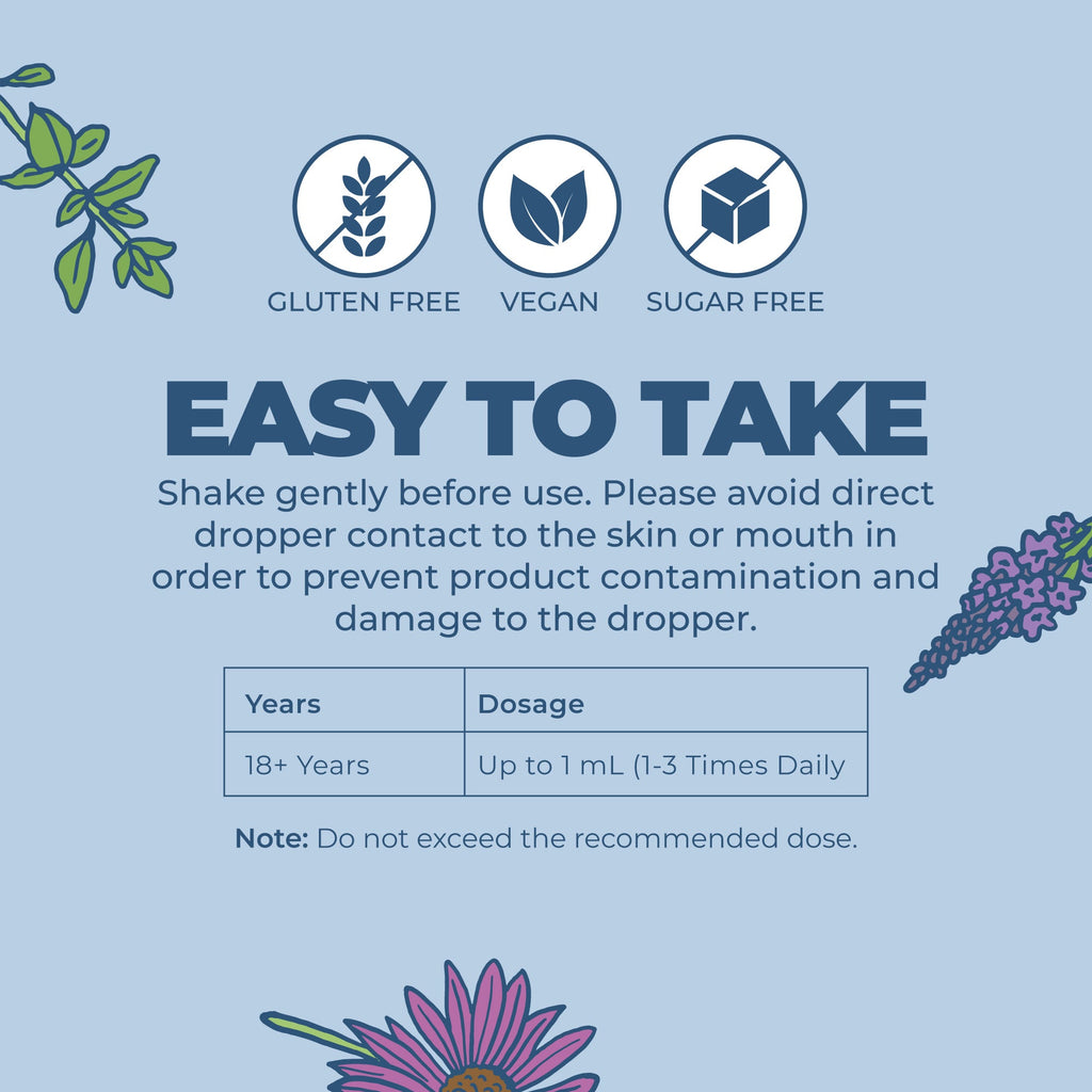Organic Lymphatic Support Herbal Blend 10oz Easy To Take