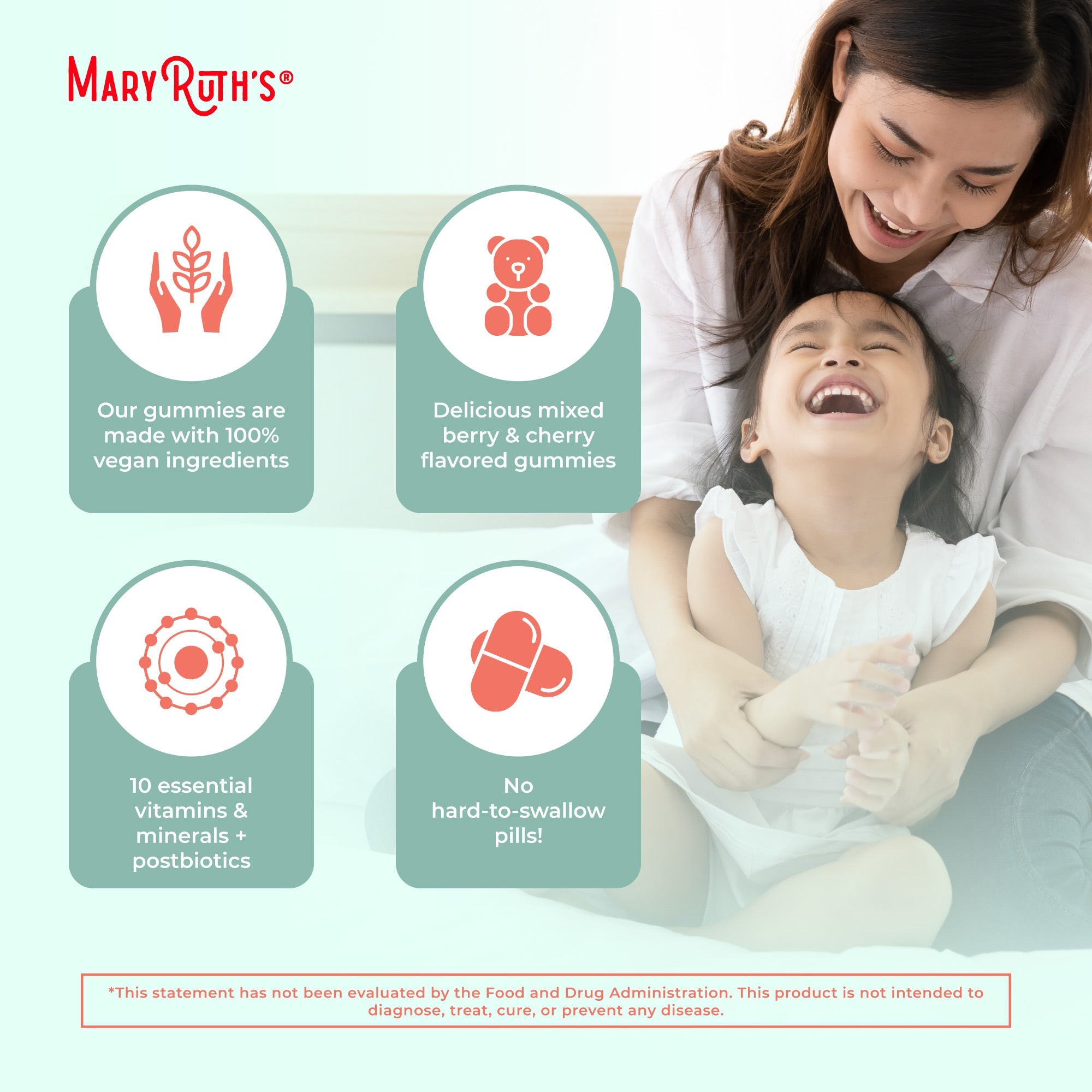 Organic Toddler Multivitamin + Postbiotics Gummies Benefits