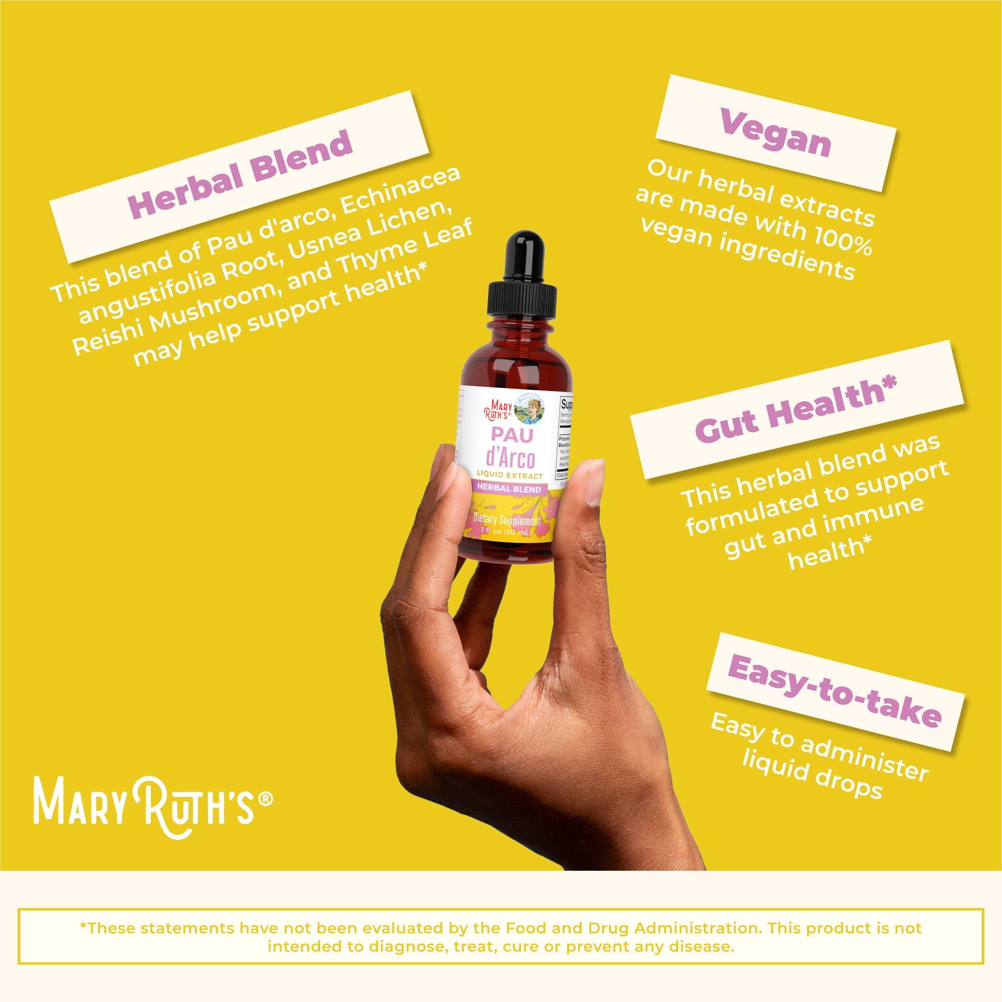 Pau d’Arco Herbal Blend Liquid Drops Benefits 3