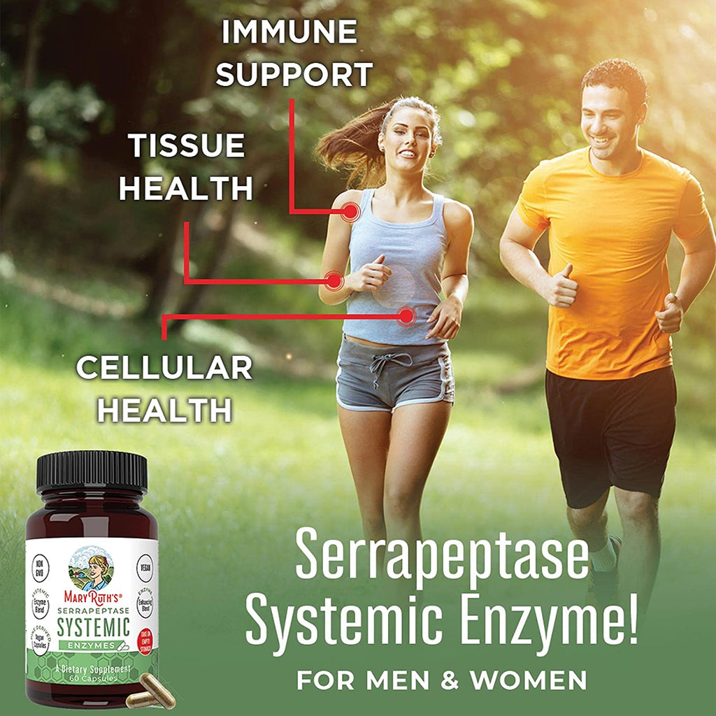 Serrapeptase Systemic Enzymes 60 Capsules Benefits