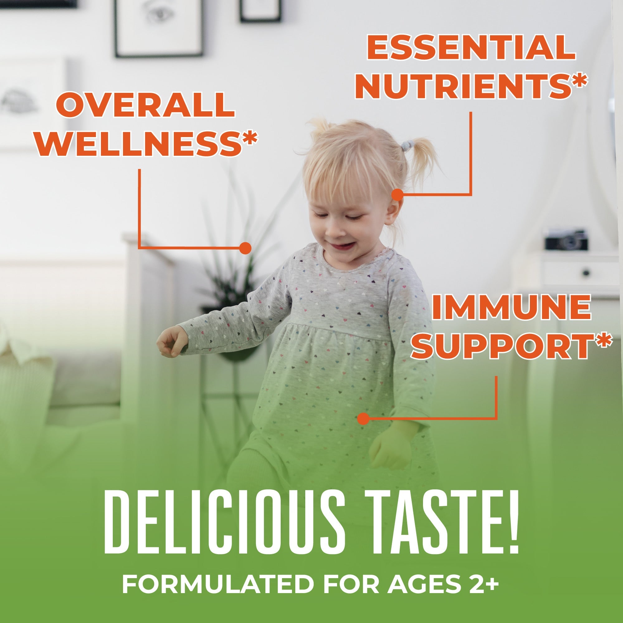 Toddler Multivitamin Gummies 60 Count Benefits