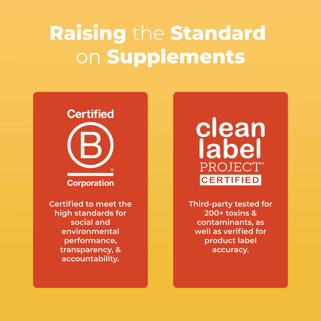 Turmeric & DHA Liposomal (Orange Ginger) 15 oz B Corp Clean Label Project Certified