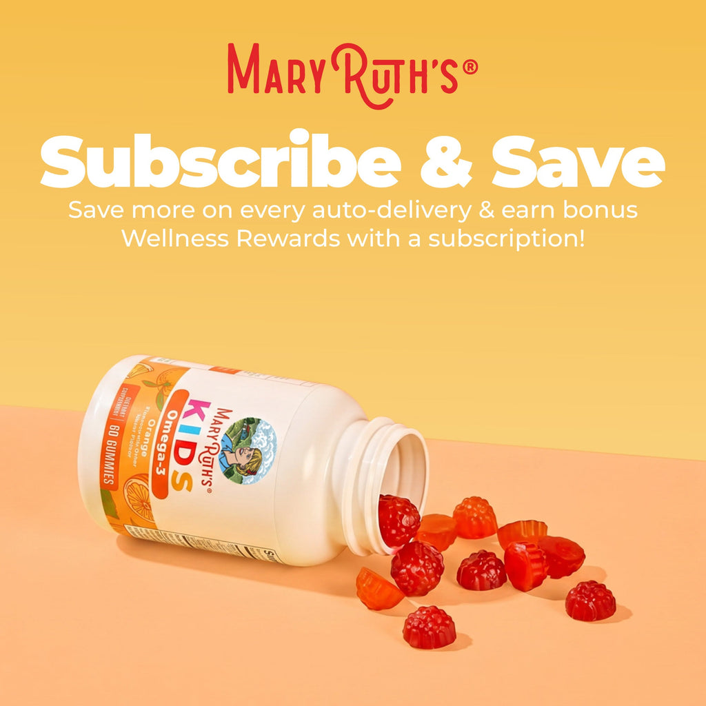 Vegan Kids Omega-3 Gummies Orange 60ct Subscribe & Save