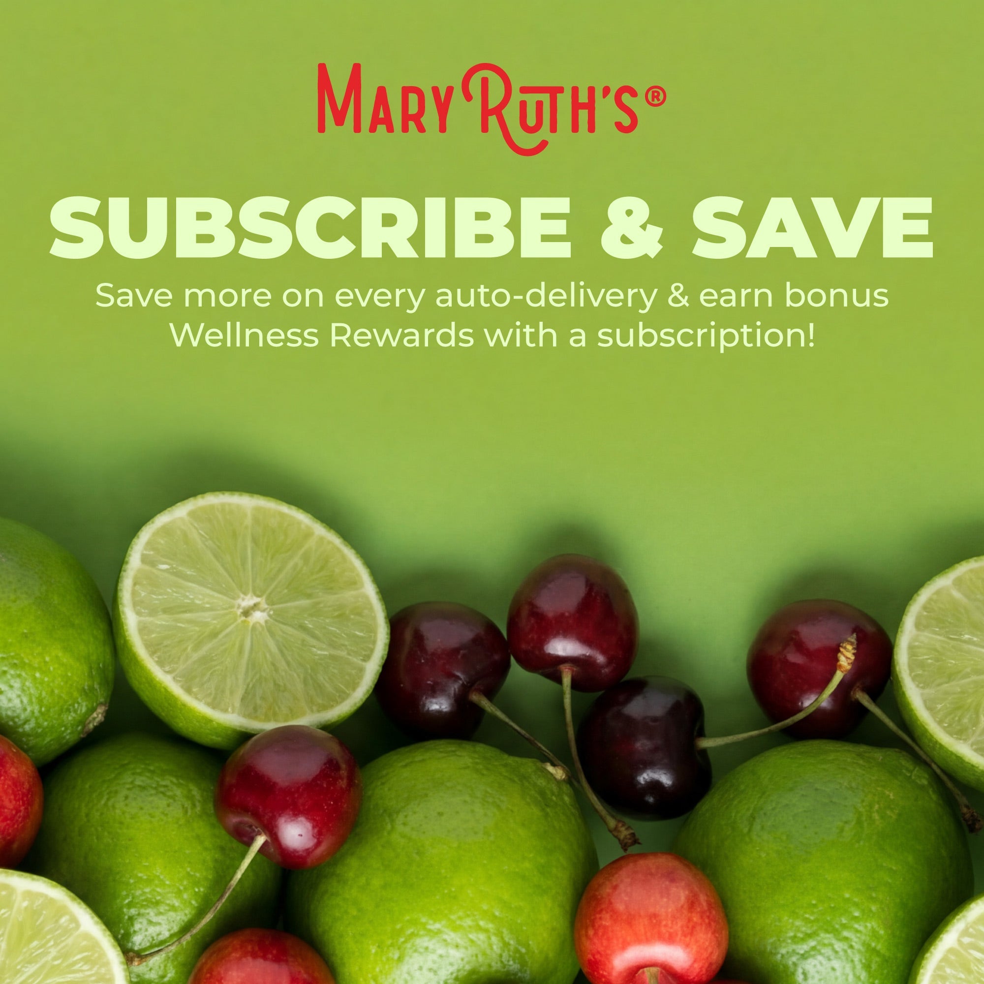 Vegan Liquid Fiber Cherry Limeade 15oz Subscribe & Save